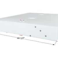 Icon 81-Gallon Fresh Water Tank, Rectangular, White