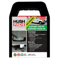 Heng's RV Jack Pad, Black, 6.25 x 8.75 Inches