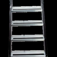 MORryde Quick Connect RV Entry Step, 4-Step, 44 Inches, 500 Pound Capacity