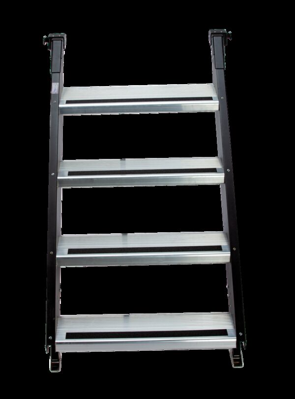 MORryde Quick Connect RV Entry Step, 4-Step, 44 Inches, 500 Pound Capacity