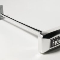 Hadley 26 in Anodized Aluminum Air Horn, Single Trumpet, Silver