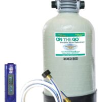 On The Go Portable Water Softener, Single Tank, 6-1/2 by 22 Inches