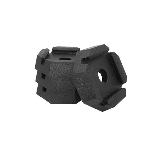 SnapPad 8.15-Inch Rubber Leveling Jack Pad Set of 4