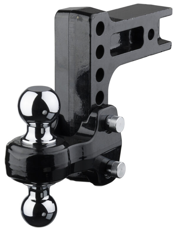 Fastway Solid Shank Dual Hitch Ball Mount, 2-1/2 Inch Receiver, 20,000 Pound GTW