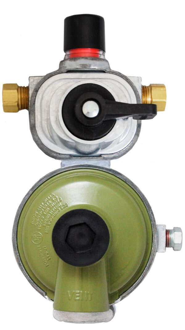 Marshall Excelsior Two-Stage Automatic Changeover Regulator, High Capacity, 350,000 BTU, RV Approved