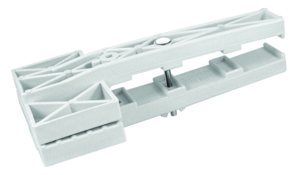 Valterra Awning Fabric Clamp, White, Set of 2