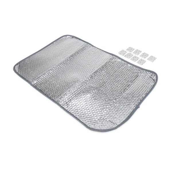 Camco Reflective Window Shade for RV Door/Windows, 25.25" x 16.25", Silver
