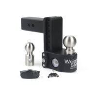 Weigh Safe Dual Ball Hitch Mount, 2.5 Inch Receiver, 2200 lb Tongue