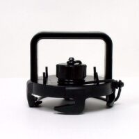 Valterra Waste Valve Termination Cap, 3.9-Inch, Black, with Handle
