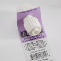 Elkhart Supply 1/2 to 3/4 Inch Compression Coupling, White