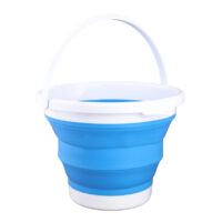Coghlan's 5-Litre Collapsible Camp Bucket, White and Blue