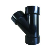 Valterra 3 Inch Wye Sewer Fitting, Black