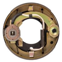 Lippert 7 Inch Electric Drum Trailer Brake Assembly, Left, 2,200 lb