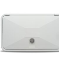 B&B Molders Multi-Purpose Hatch, 7.8 x 12.6 Inches, Polar White