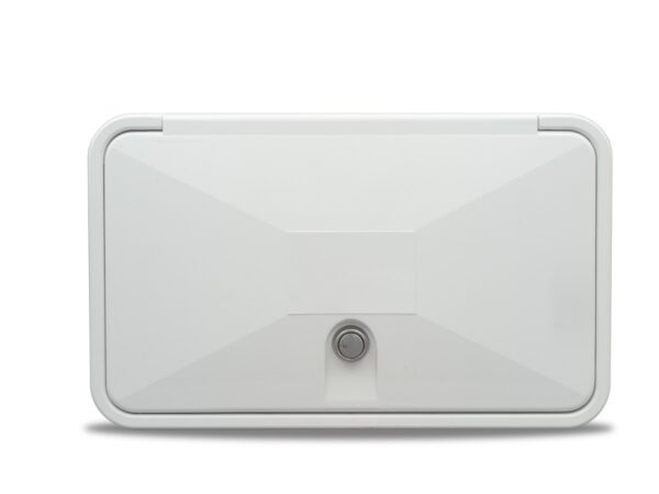 B&B Molders Multi-Purpose Hatch, 7.8 x 12.6 Inches, Polar White