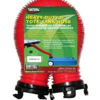 Valterra Viper Sewer Hose, 5 ft, 3 in Diameter, Red