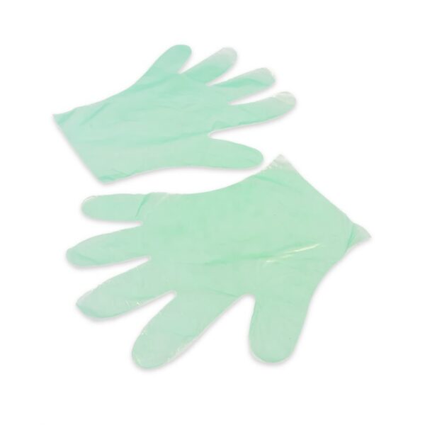 Camco Green Nitrile Gloves, Latex-Free and Powder-Free, Pack of 100