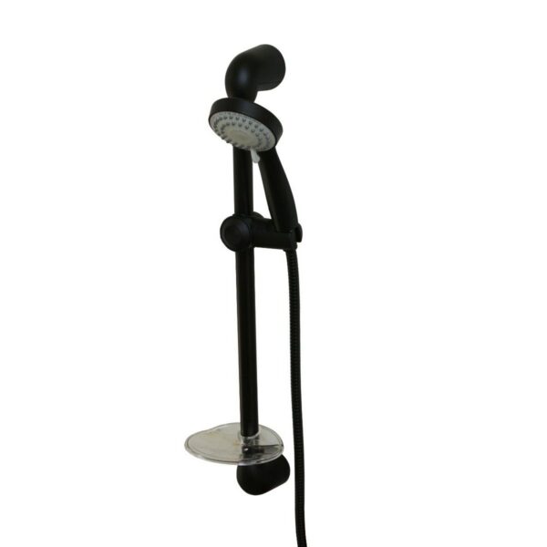 Empire Faucets Shower Head Slide Bar, 21 Inch, Black Aluminum