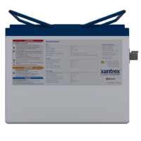 Xantrex 105Ah Lithium RV Battery, 12V, Bluetooth, Marine Deep Cycle