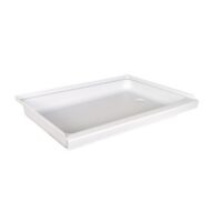 Icon Rectangular Shower Pan, Polar White, 39-7/8" x 23-3/4"