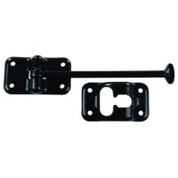 JR Products 6 Inch T-Style Door Catch, Black
