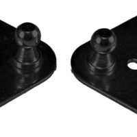 JR Products Flat Lift Support Bracket, 10mm Stud, Set of 2