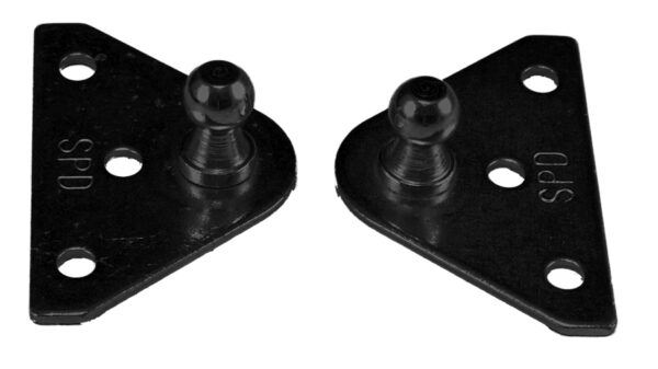 JR Products Flat Lift Support Bracket, 10mm Stud, Set of 2