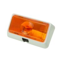 Creative Products Rectangular Porch Light, Amber, Incandescent, 5.85 in. x 3.45 in.