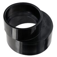 Valterra 3 by 2-Inch Waste Water Drain Adapter, Black