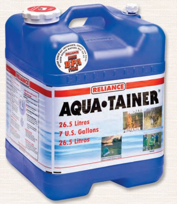 Reliance 7 Gallon Water Carrier, Blue