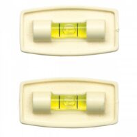Hopkins RV Level Bubble, Set of 2, 2-1/4 x 1-1/4 Inch, Adhesive Backing