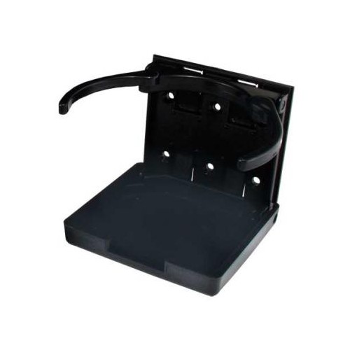 JR Products Adjustable Cup Holder, Black