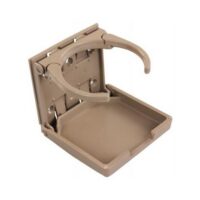 JR Products Adjustable Cup Holder, Tan
