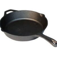 Camp Chef Cast Iron Fry Pan, 3 Quart, 10 Inch, Black
