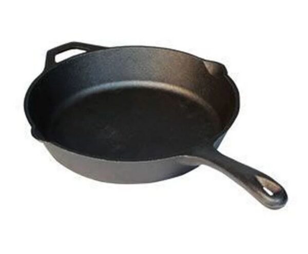 Camp Chef Cast Iron Fry Pan, 3 Quart, 10 Inch, Black