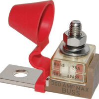 Blue Sea 300 Amp High-Power Fuse Block, 58 Volt, Water Resistant