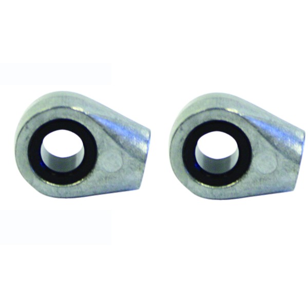 AP Products Lift Support End Fitting, 8mm Socket, 10-20 Inch Gas Props, Set of 2