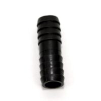 Valterra 1/2-Inch Straight Hose Barb Coupler, Black