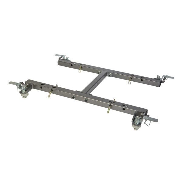 Husky 5th Wheel Hitch Rail Adapter 24000 lb Capacity, Silver