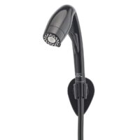 Oxygenics ETL Hand-Held Shower Head, 3-Spray Settings, 72-Inch Hose, Black