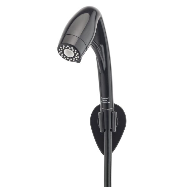 Oxygenics ETL Hand-Held Shower Head, 3-Spray Settings, 72-Inch Hose, Black