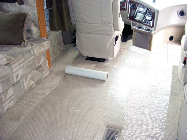 AP Products Carpet Protector Protective Film, 200 Feet by 18 Inches, Clear