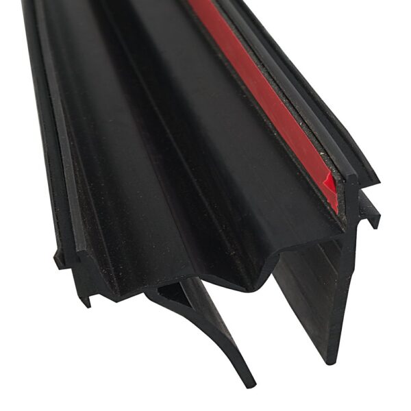 AP Products Slide Out Seal, Double EKD Base, 8 Feet, 2-1/2 Inch Wide, Black