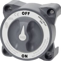 Blue Sea Systems Battery Disconnect Switch, 325A Continuous, Manual Knob