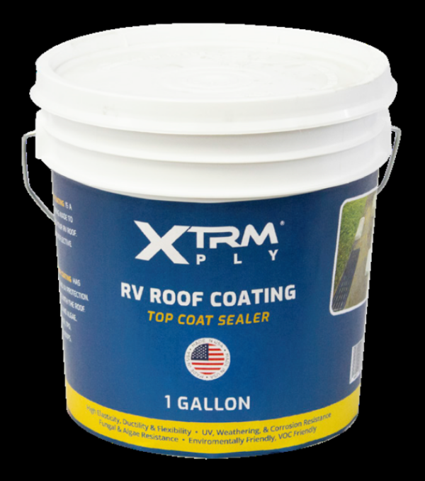 LaSalle Bristol Roof Coating, White, 1 Gallon, EPDM/PVC/TPO Roofs
