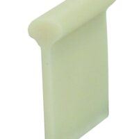 JR Products Type C Fabric Curtain Glider, White, Set of 14