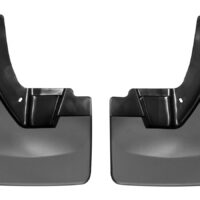 WeatherTech Mud Flap, Contoured Fender, Black Matte, Set of 2