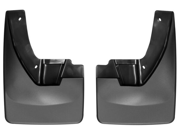 WeatherTech Mud Flap, Contoured Fender, Black Matte, Set of 2