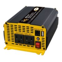Go Power 600 Watt Modified Sine Wave Inverter, 12V with USB and Meter