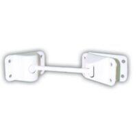 JR Products 4 Inch Ball-Style Door Catch, Polar White